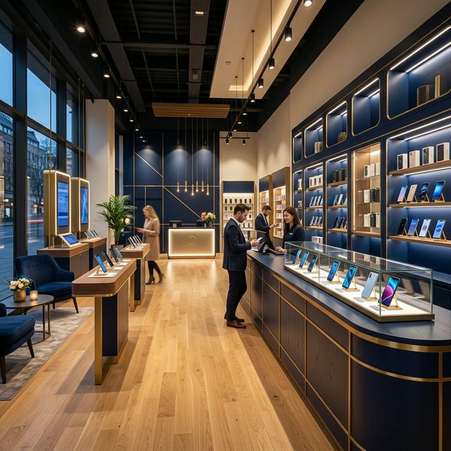 Kensha Mobiles store interior